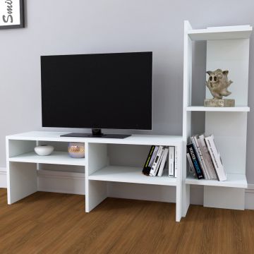 [en.casa] TV meubel Jevnaker 137x30x100 cm - 3 varianten