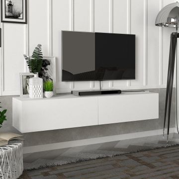 [en.casa] Tv-meubel Toivakka zwevend 135x31x25 cm - 7 varianten