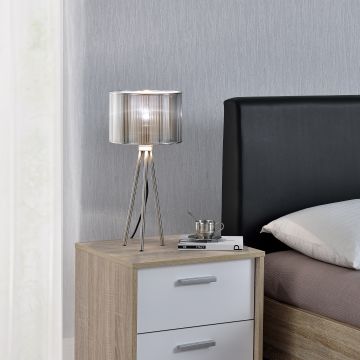 [lux.pro]® Tafellamp Berlijn - zilverlook