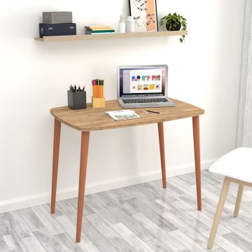 [en.casa] Bureau Kongsberg laptoptafel 70x90x60 cm - 3 varianten