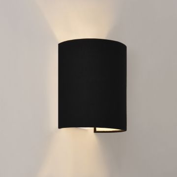 Design wandlamp Utrecht metaal en stof 20x17,5x13 cm E27 - 3 kleuren
