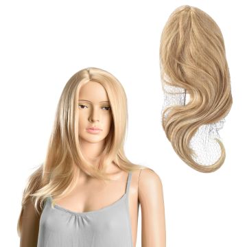 [in.tec]® Pruik - Synthetisch haar - kunst haar - blond
