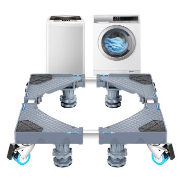 [en.casa] Wasmachine sokkel verhoger Kella verstelbaar - 2 varianten