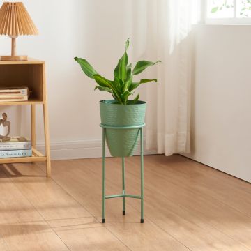 Plantenstandaard Asten 40,5x16 cm groen [en.casa]