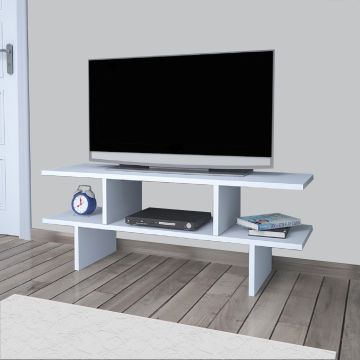 [en.casa] TV meubel Heim 38x100x30 cm wit
