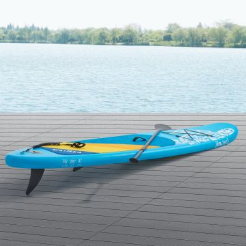 [in.tec] SUP board Waimea met accessoires 305x71x10 cm blauw