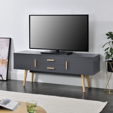 TV meubel Alavus tv kast met 2 lades 140x40x56 cm - 3 kleuren